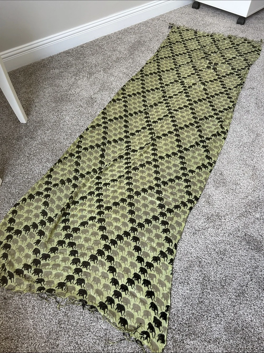 2 Chic fringe green